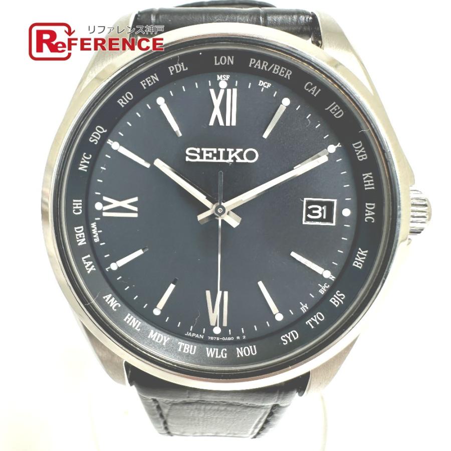SEIKO セイコー 7B75-0AB0 セイコーセレクション ソーラー SEIKO セイコー 7B75-0AB0 セイコーセレクション ソーラー