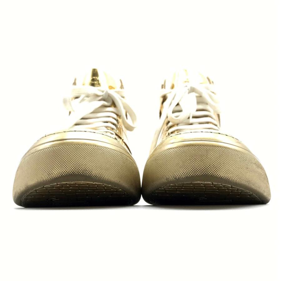 JIMMY CHOO ジミーチュウ シューズ メタリック ハイカットスニーカー 