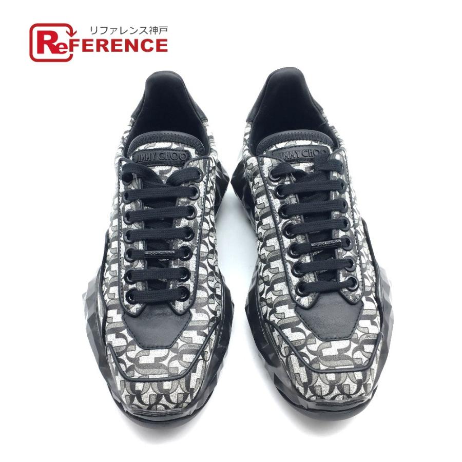 未使用 ジミーチュウ ダイヤモンド スニーカー クリスタル ビジュー