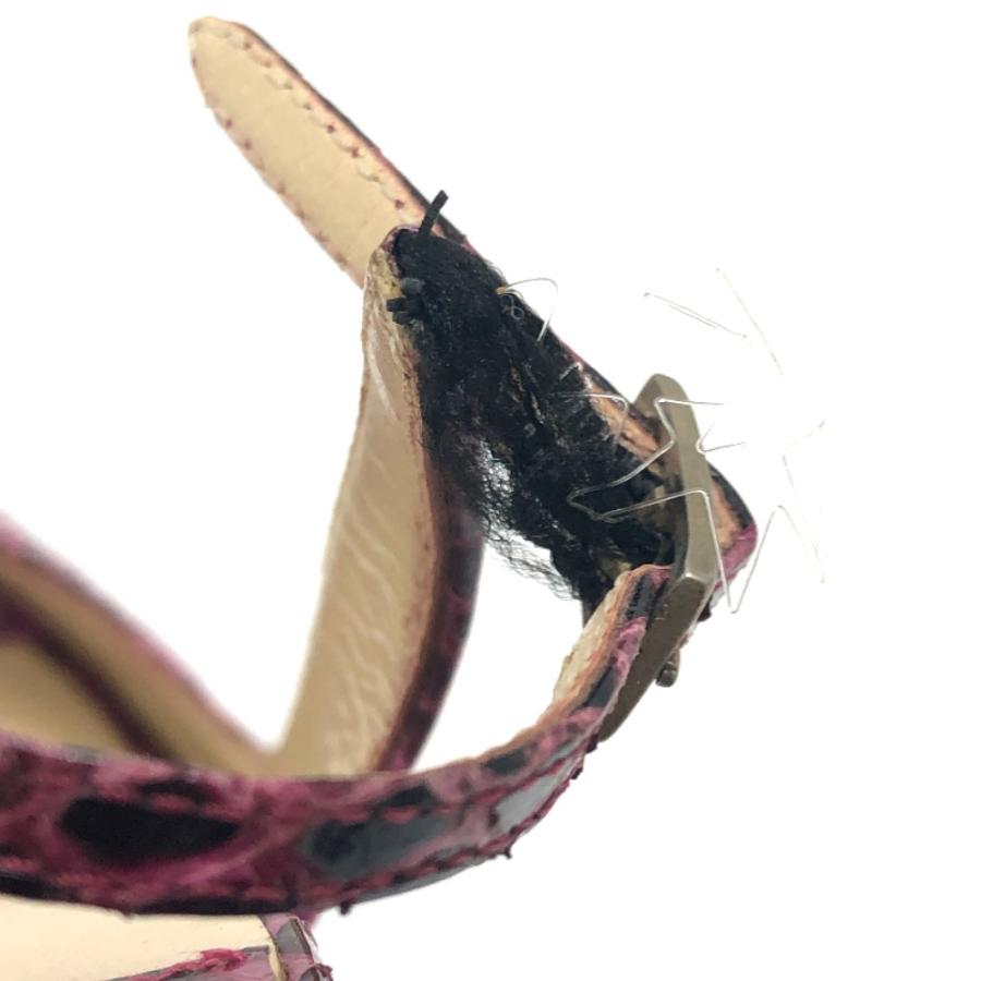 JIMMY CHOO ジミーチュウ オープントゥ 靴 ヒール パンプス パンプス パープル レディース【中古】 |  | 07