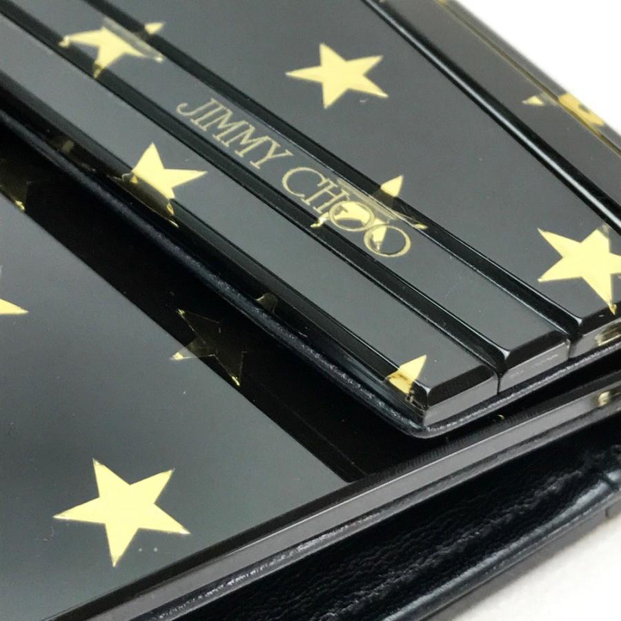 JIMMY CHOO 黒 星型装飾 バッグ ジミー チュー JIMMY CHOO トートバッグ ショルダーバッグ 2WAY