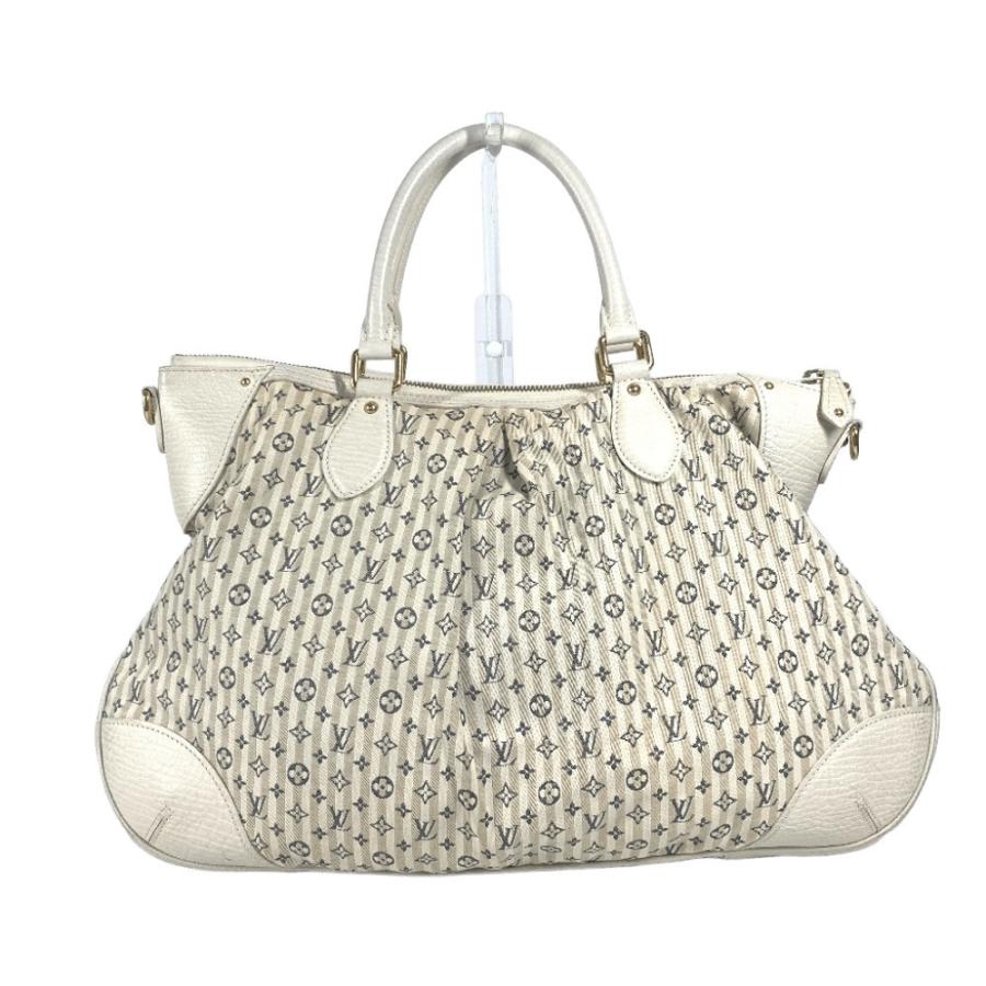 LOUIS VUITTON ルイヴィトン M95492 クロワゼットマリナGM カバン ハンドバッグ 肩掛け モノグラムミニラン トートバッグ ブルー【中古】 | LOUIS VUITTON | 01