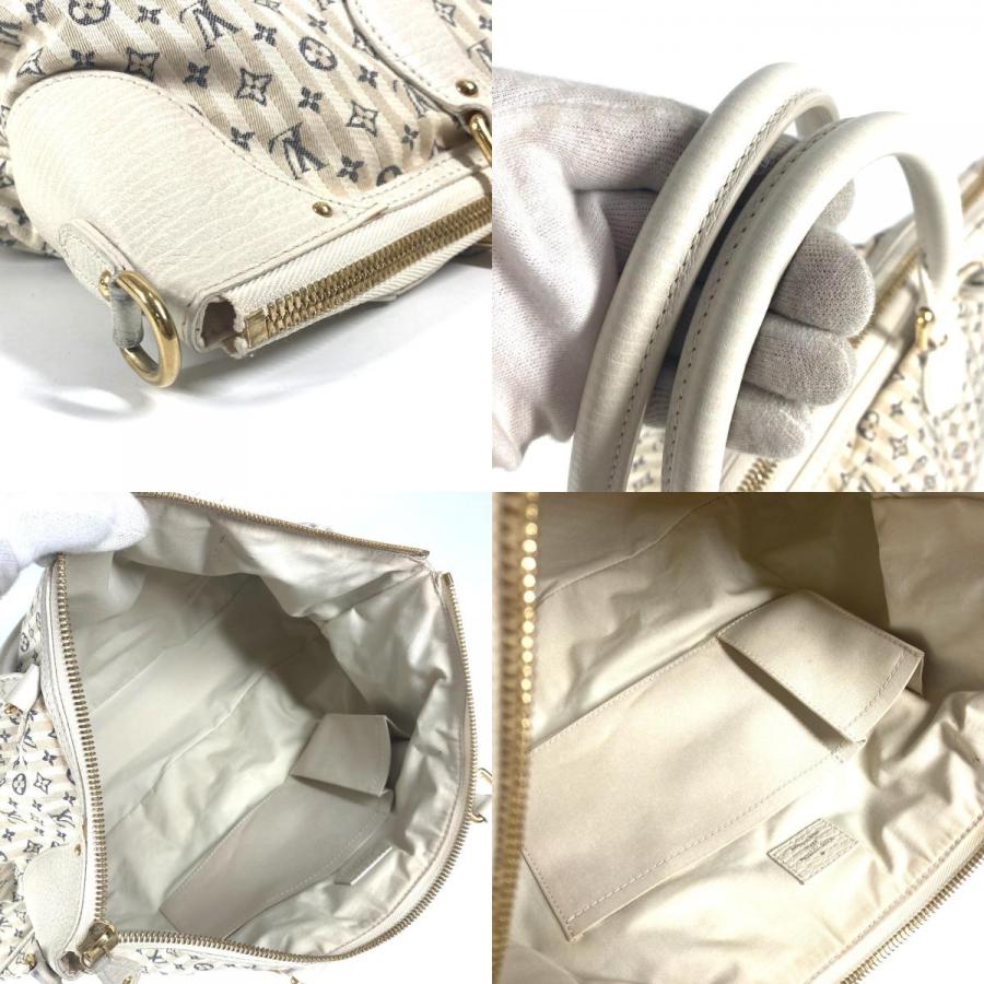 LOUIS VUITTON ルイヴィトン M95492 クロワゼットマリナGM カバン ハンドバッグ 肩掛け モノグラムミニラン トートバッグ ブルー【中古】 | LOUIS VUITTON | 09