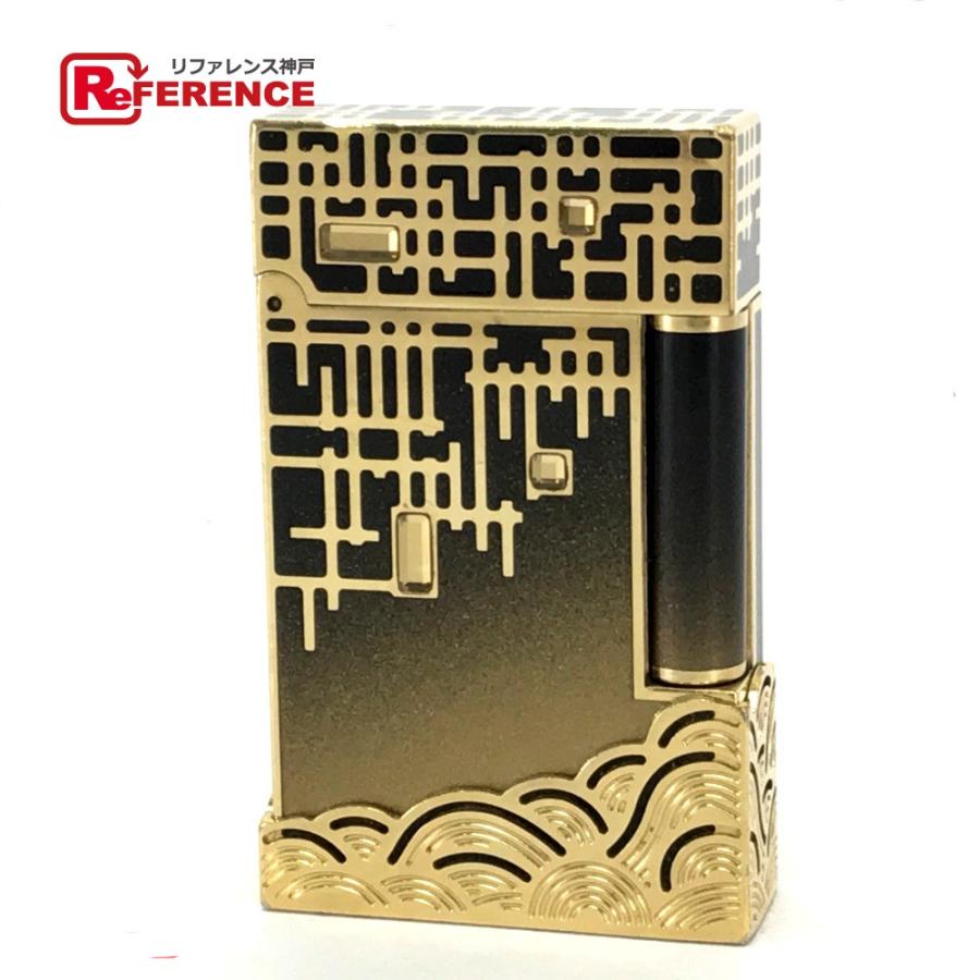 新発 限定コレクション コレクション ユニセックス エス テー デュポン 91 65 リファレンス ブラック S T Dupont 160 メンズ 中古 ライター Shanghai ライター ライン2 ユニセックス 上海 オイルライター