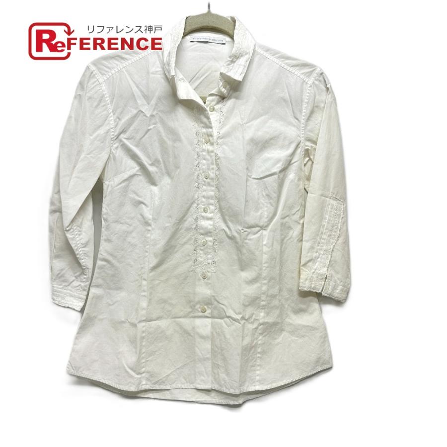 Ermanno Scervino エルマンノ シェルヴィーノ レース 七分袖ブラウス ブラウス レディース ホワイト | 