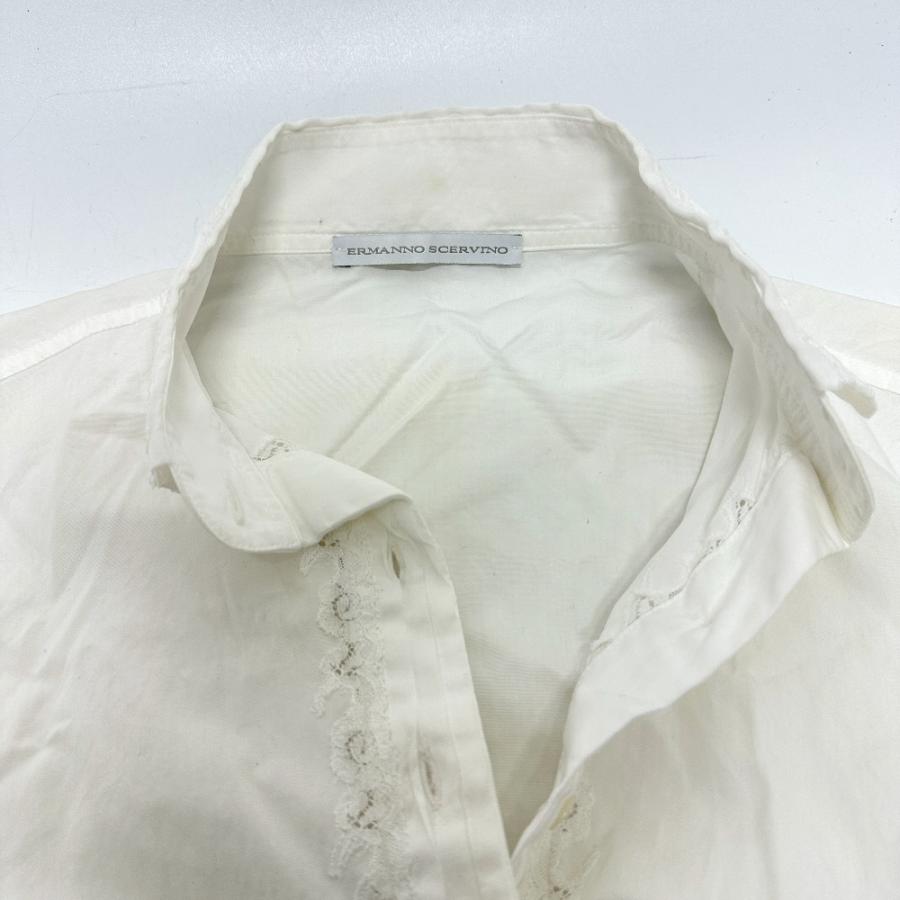 Ermanno Scervino エルマンノ シェルヴィーノ レース 七分袖ブラウス ブラウス レディース ホワイト |  | 02