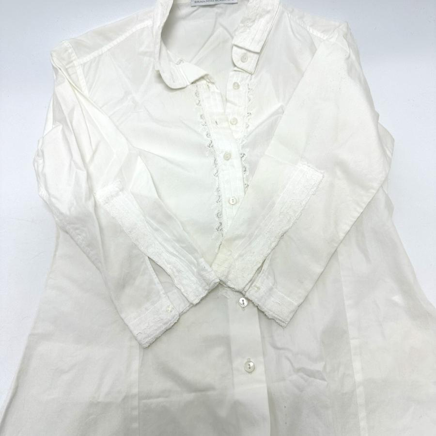 Ermanno Scervino エルマンノ シェルヴィーノ レース 七分袖ブラウス ブラウス レディース ホワイト |  | 06