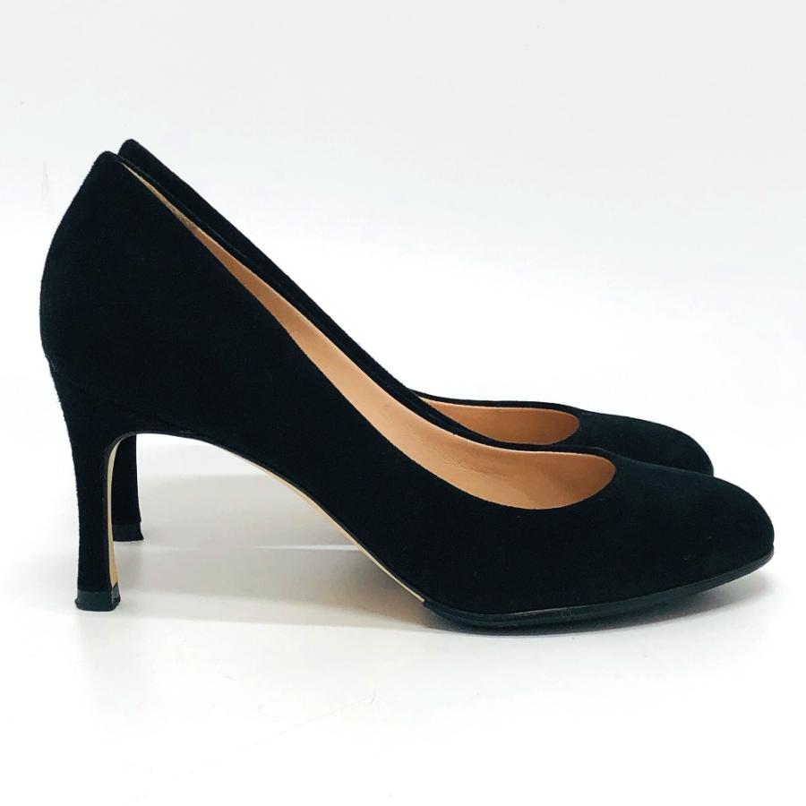 Sergio rossi 美品 Rossi セルジオロッシ 靴 アーモンドトゥ ヒール  