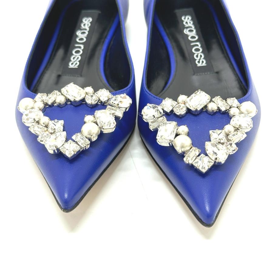 セルジオロッシ　Sergio Rossi フラットシューズ　ビジュー Sergio rossi 10%OFFクーポン セルジオロッシ sr1 スリッパ