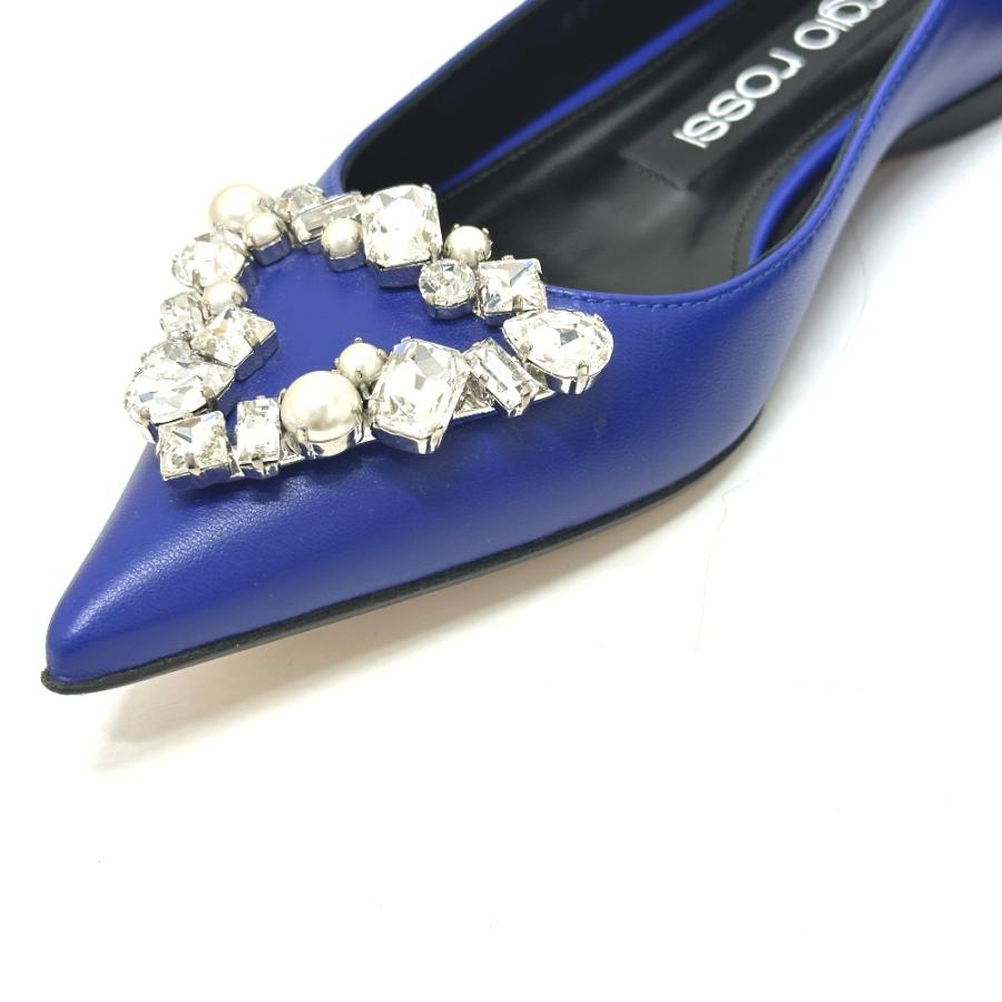 Sergio rossi（セルジオロッシ） 未使用 B09820-MNAN07 トライアングル