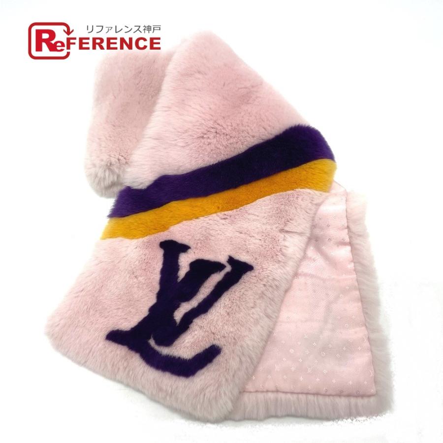 LOUIS VUITTON ルイヴィトン M70272 LVロゴ エシャルプ ティペット  