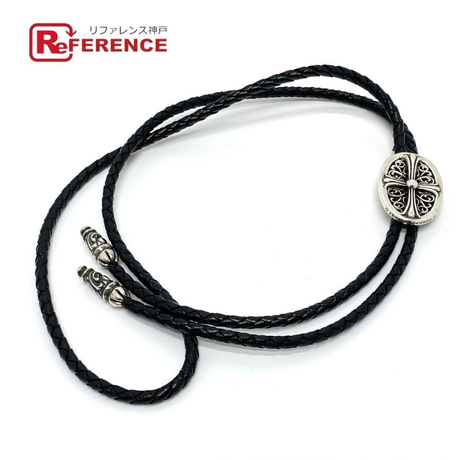 Chrome Hearts クロムハーツ タイニー クラシック オーバル Bolotie Ovaltiny ネックレス ブラック シルバー メンズ 中古 リファレンス コレクション 通販 Yahoo ショッピング