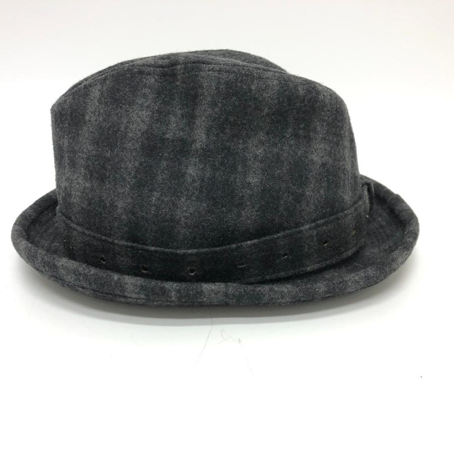 CHROME HEARTS クロムハーツ チェック柄 フェドラハット 帽子 グレー メンズ【中古】 |  | 02
