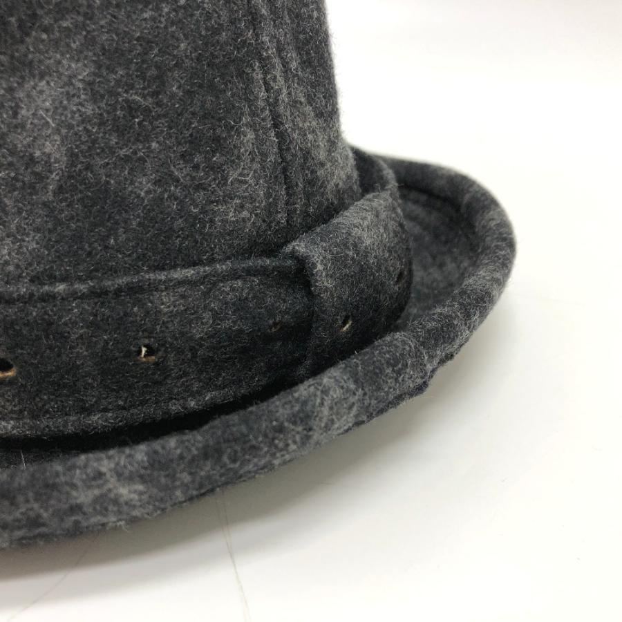 CHROME HEARTS クロムハーツ チェック柄 フェドラハット 帽子 グレー メンズ【中古】 |  | 03