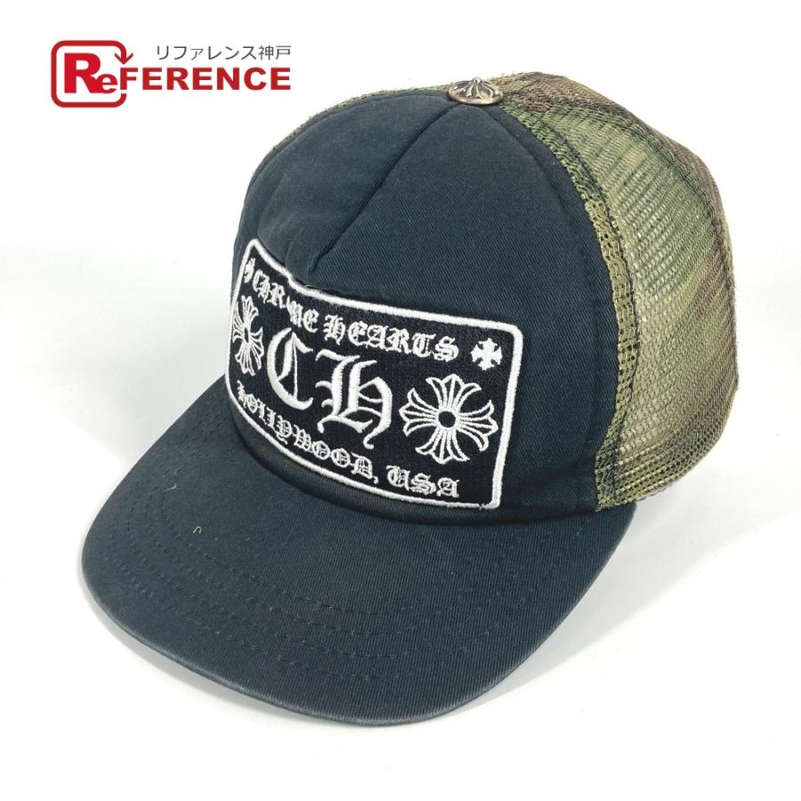 CHROME HEARTS クロムハーツ ロゴ 迷彩 メッシュ 帽子 キャップ