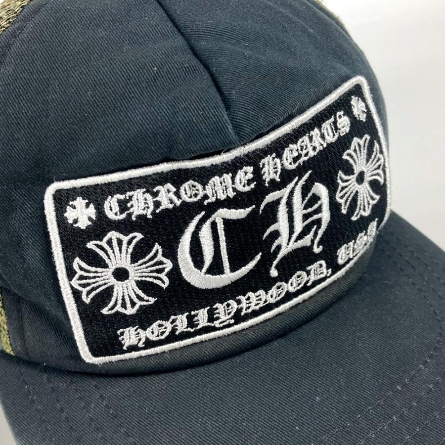 CHROME HEARTS クロムハーツ ロゴ 迷彩 メッシュ 帽子 キャップ帽 ベースボール キャップ グリーン メンズ【中古】 |  | 06