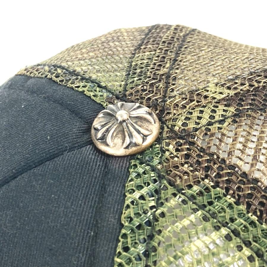 CHROME HEARTS クロムハーツ ロゴ 迷彩 メッシュ 帽子 キャップ帽 ベースボール キャップ グリーン メンズ【中古】 |  | 07