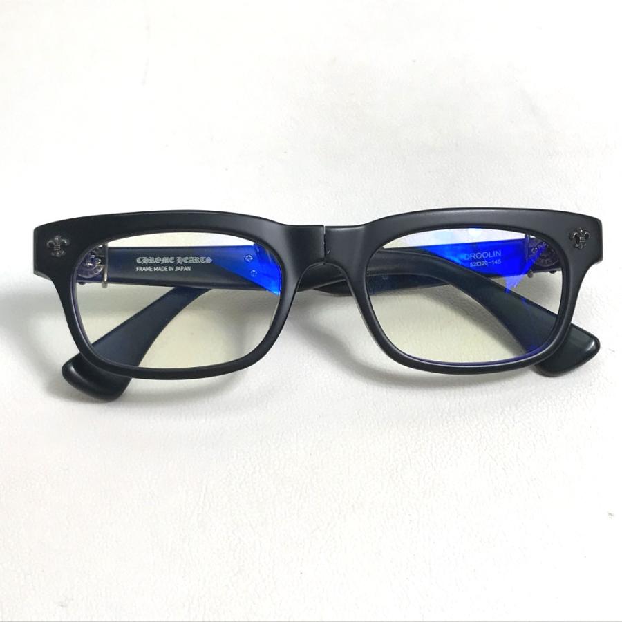 人気 クロムハーツ CHROME HEARTS DROOLIN 折りたたみ 眼鏡