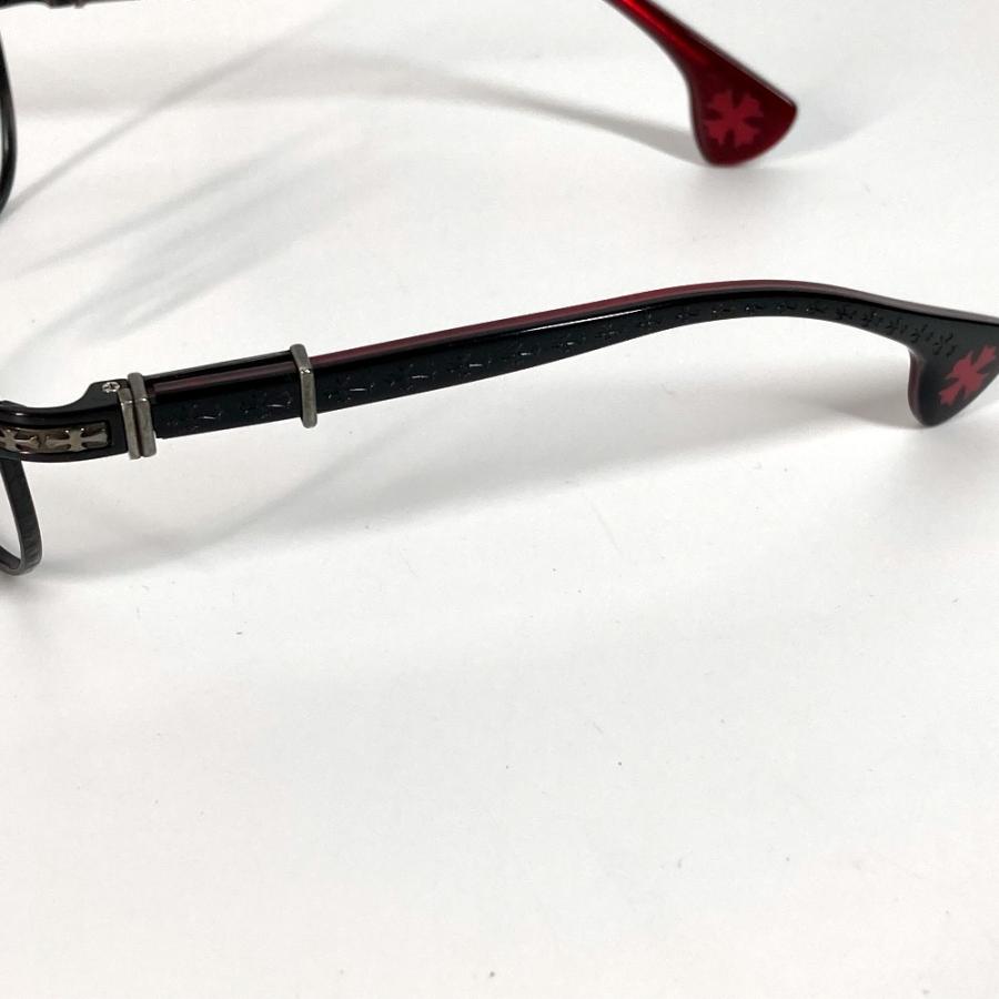 CHROME HEARTS クロムハーツ THE BEAST1 メガネ めがね アイウェア 眼鏡 ブラック ユニセックス【中古】 |  | 06