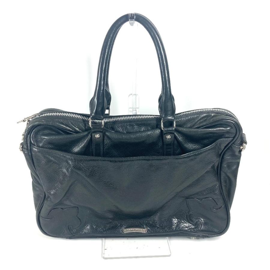 CHROME HEARTS クロムハーツ BSフレア ブリーフケース カバン トートバッグ ショルダーバッグ 肩掛け ビジネスバッグ ブラック 【中古】 |  | 01