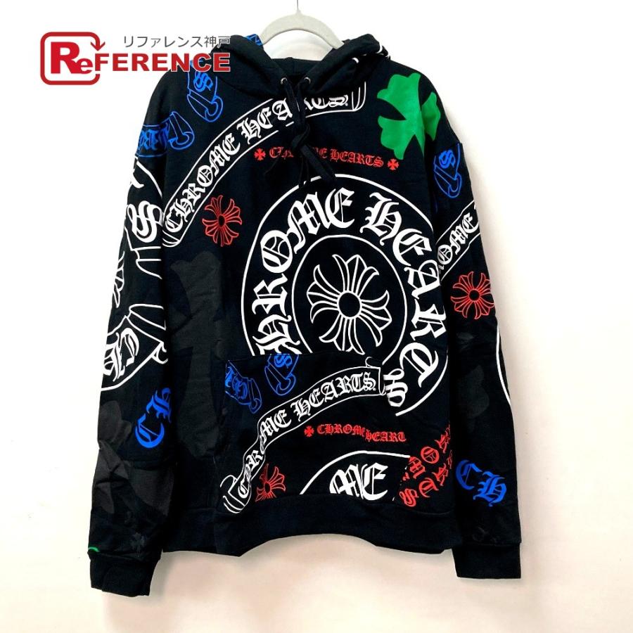 CHROME HEARTS クロムハーツ ステンシル STENCIL HOODIE クロス プラス