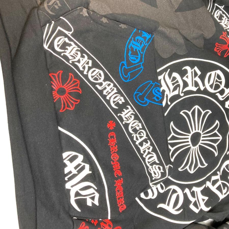 CHROME HEARTS クロムハーツ ステンシル STENCIL HOODIE クロス プラス