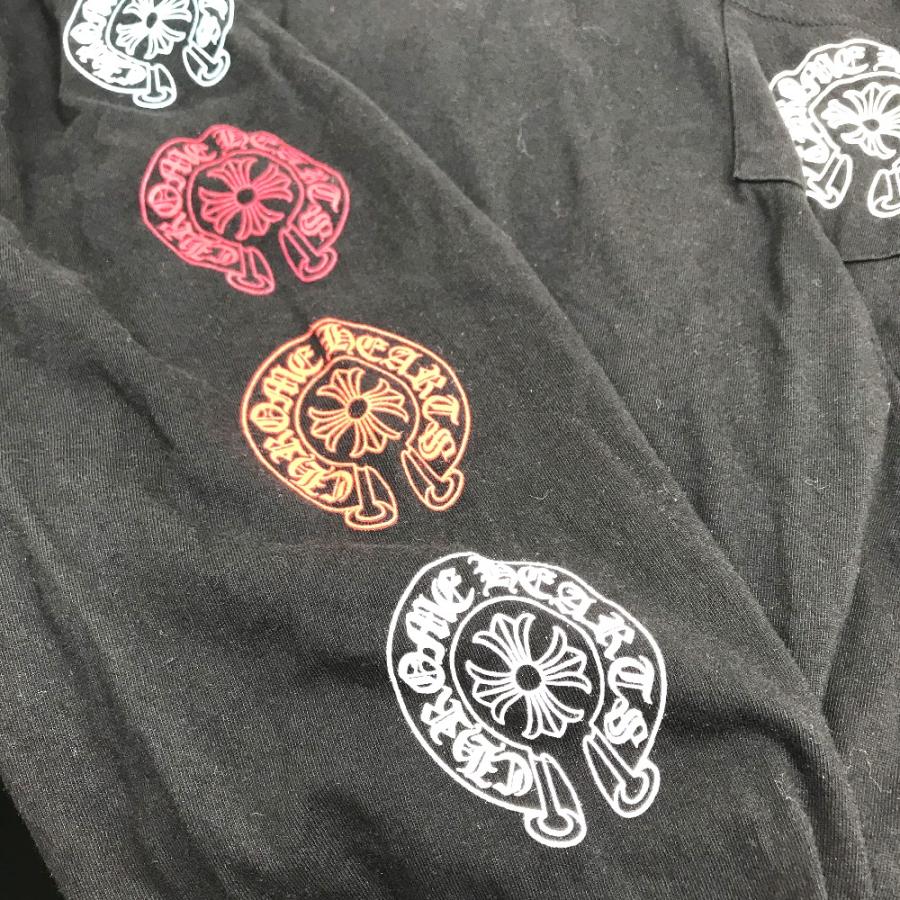 CHROME HEARTS クロムハーツ マルチカラーホースシュー ロングTシャツ 