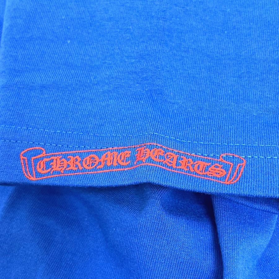 CHROME HEARTS クロムハーツ TEE BROWN INTELLECTUAL GALLERY限定 半袖 Tシャツ アパレル トップス 半袖Ｔシャツ ブルー メンズ【中古】 |  | 03