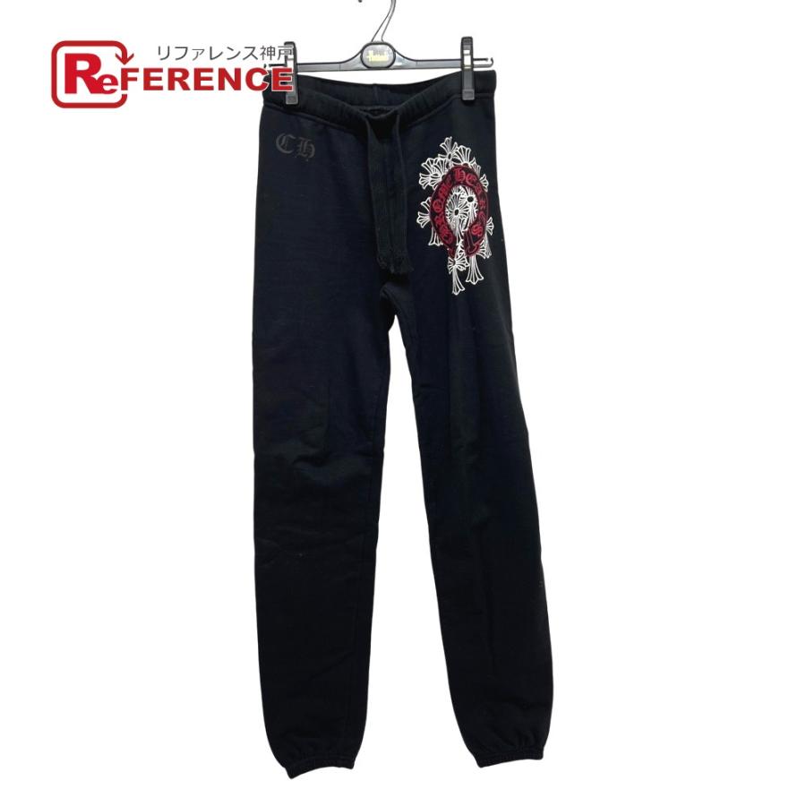 CHROME HEARTS クロムハーツ 2214-304-9055 セメタリークロス ジョガーパンツ スウェット アパレル ズボン パンツ ブラック メンズ【中古】 | 