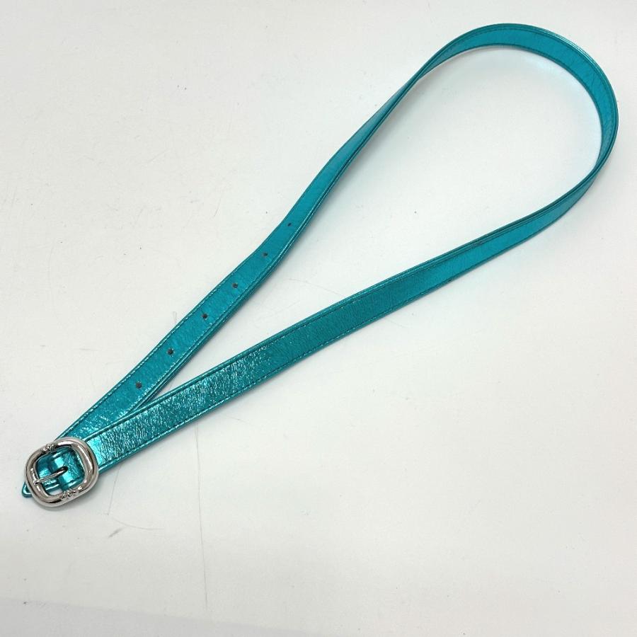 美品 CHROME HEARTS クロムハーツ ガンスリンガー ノベルティ ベルト ブルー メンズ【中古】 |  | 04