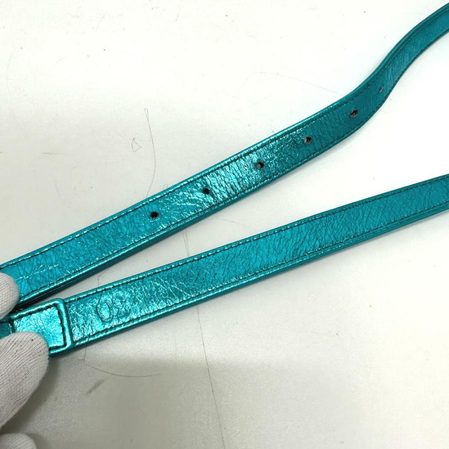 美品 CHROME HEARTS クロムハーツ ガンスリンガー ノベルティ ベルト ブルー メンズ【中古】 |  | 08