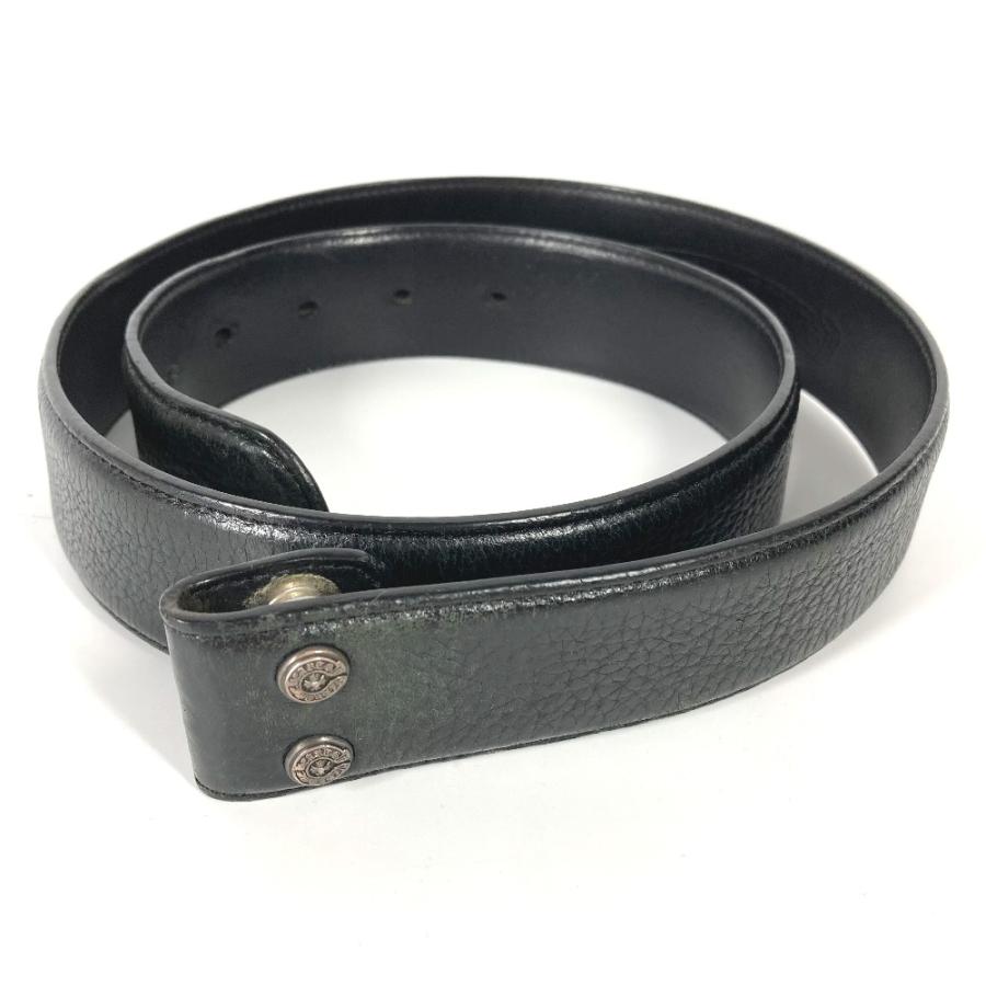 CHROME HEARTS クロムハーツ ホースシュー ベルトのみ ベルト ブラック メンズ【中古】｜reference｜03