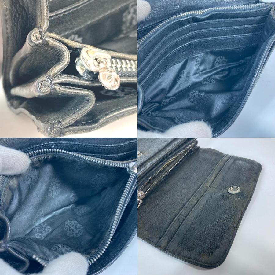 CHROME HEARTS クロムハーツ ジュディ JUDY ロングウォレット フラップ