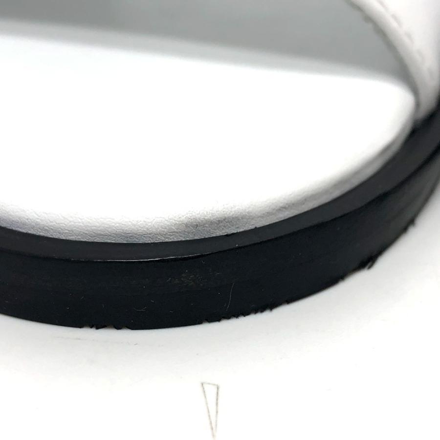 未使用 CHROME HEARTS クロムハーツ クロスパッチ フラット サンダル  サンダル ホワイト メンズ【中古】 |  | 04