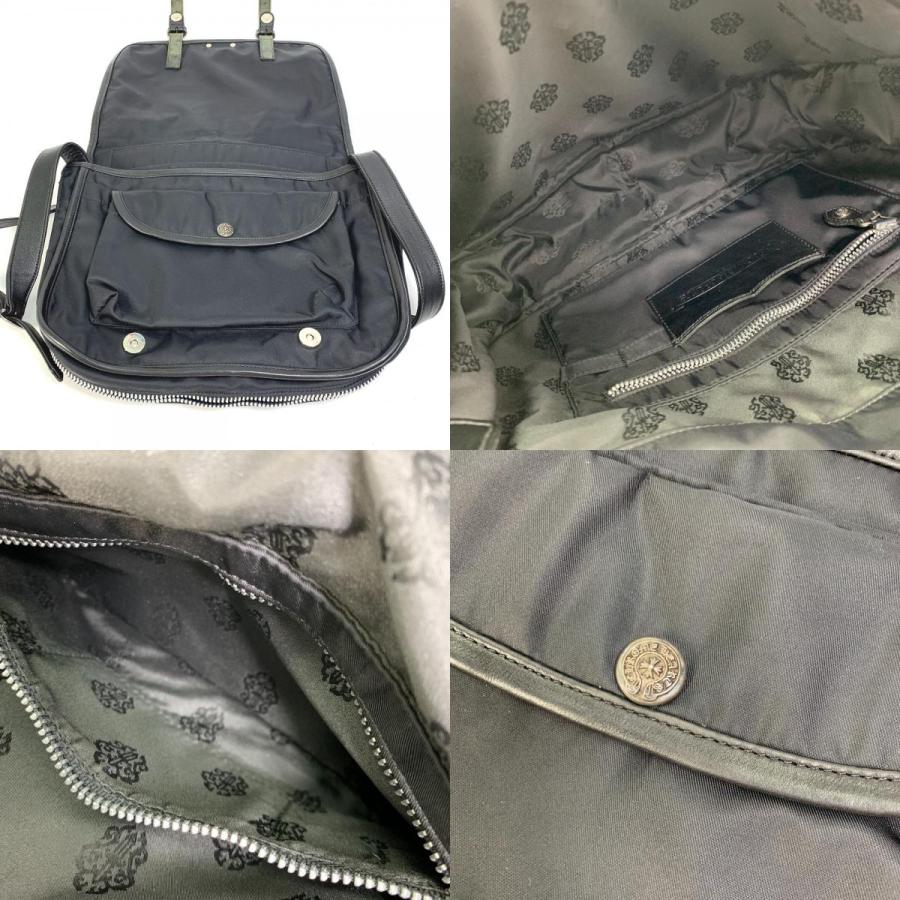 CHROME HEARTS クロムハーツ メッセンジャーバッグ 斜め掛け ロゴ ガン