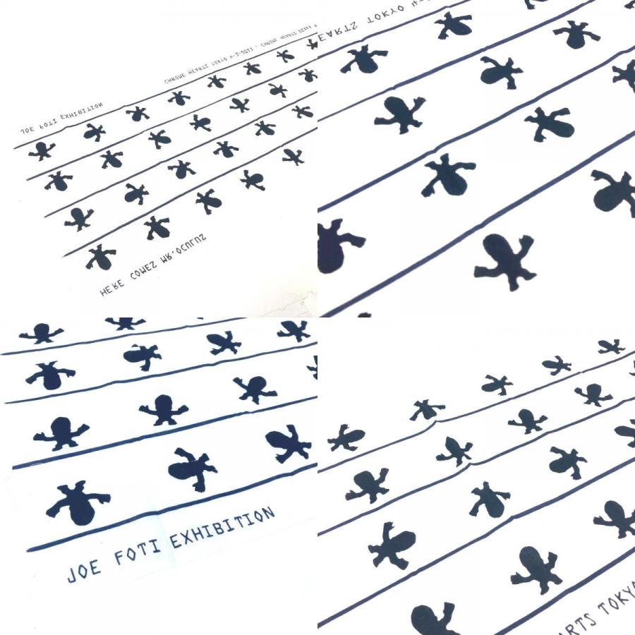 CHROME HEARTS クロムハーツ  JOE FOTI ART EXHIBITION 2011 東京 大阪限定 手ぬぐい ハンカチ てぬぐい 非売品 バンタナ スカーフ【中古】 |  | 09
