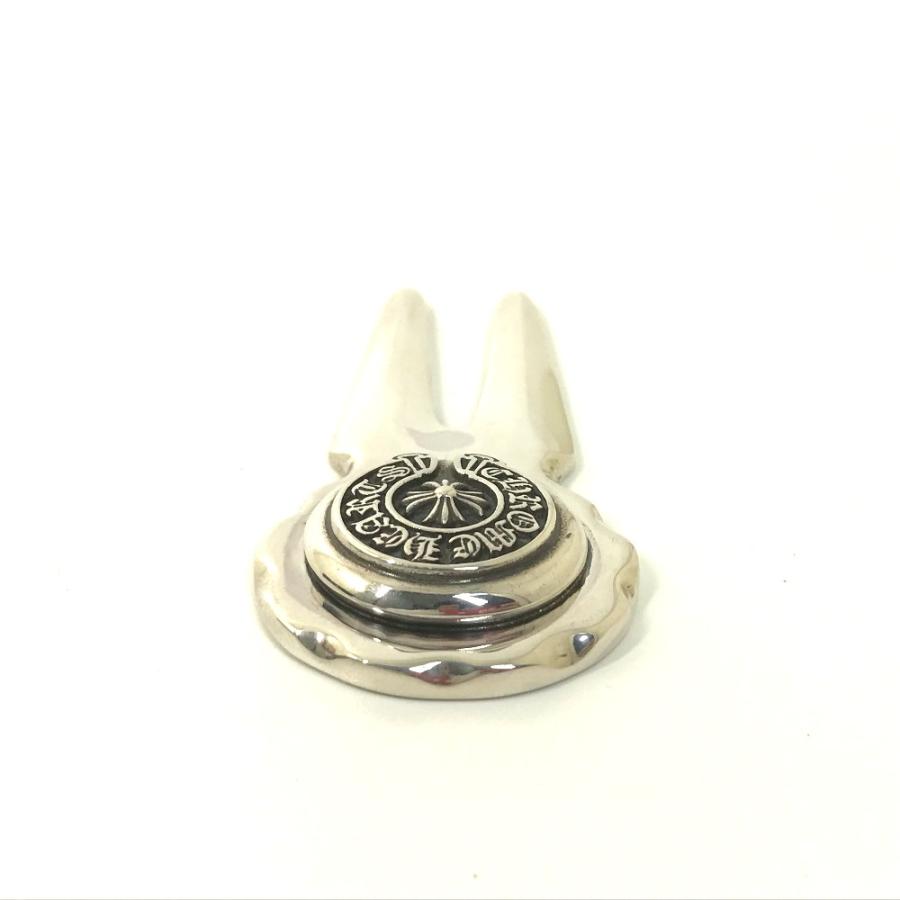CHROME HEARTS クロムハーツ ロゴ グリーンフォーク ホースシュー スポーツ  ゴルフ 雑貨 シルバー メンズ【中古】 |  | 05