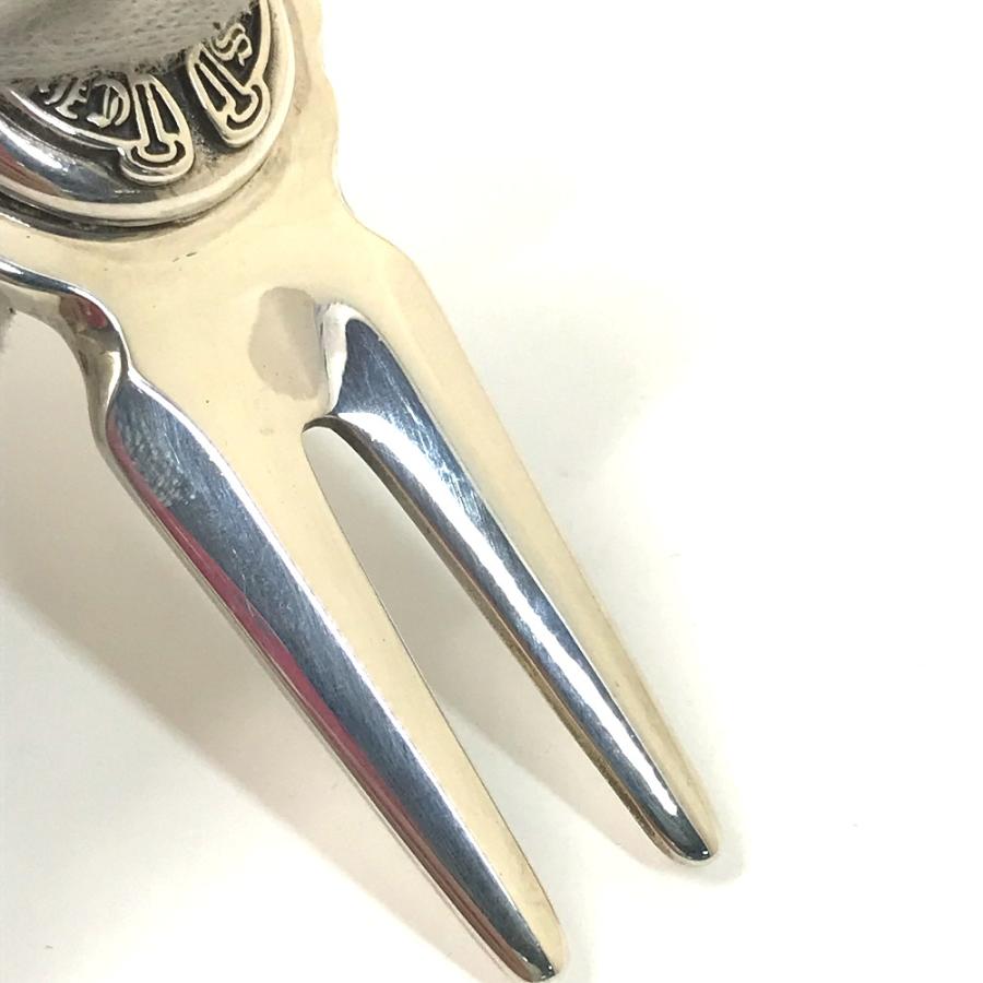 CHROME HEARTS クロムハーツ ロゴ グリーンフォーク ホースシュー スポーツ  ゴルフ 雑貨 シルバー メンズ【中古】 |  | 07