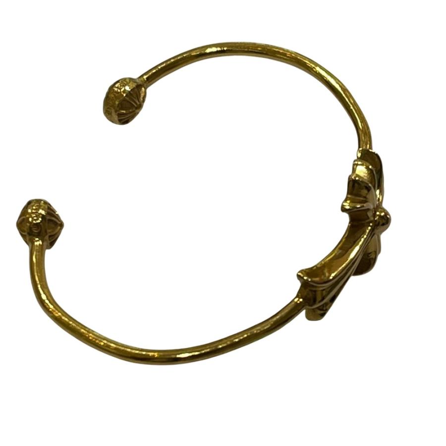 CHROME HEARTS クロムハーツ スキニーバングル タイニーCH アクセサリー ブレスレット ブレス 腕輪 バングル ゴールド レディース【中古】 |  | 02