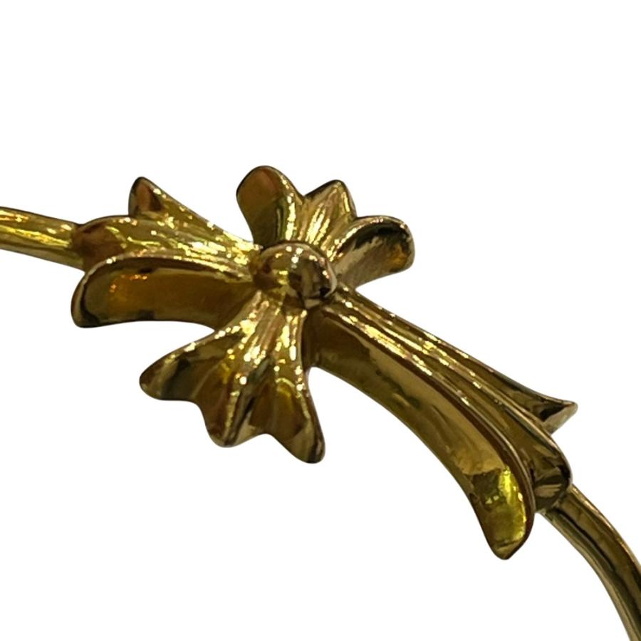 CHROME HEARTS クロムハーツ スキニーバングル タイニーCH アクセサリー ブレスレット ブレス 腕輪 バングル ゴールド レディース【中古】 |  | 08