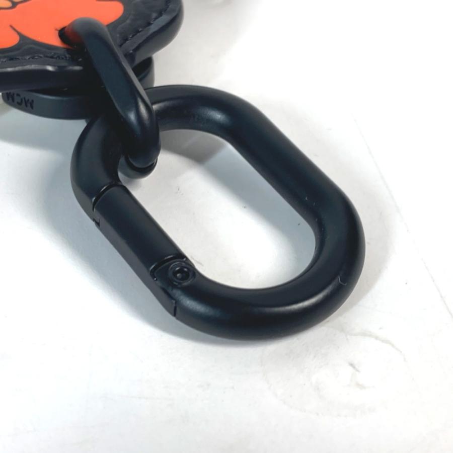 横　MCM ライオン　バッグチャーム MCM 未使用 エムシーエム ライオン ロゴ ヴィセトス バッグ