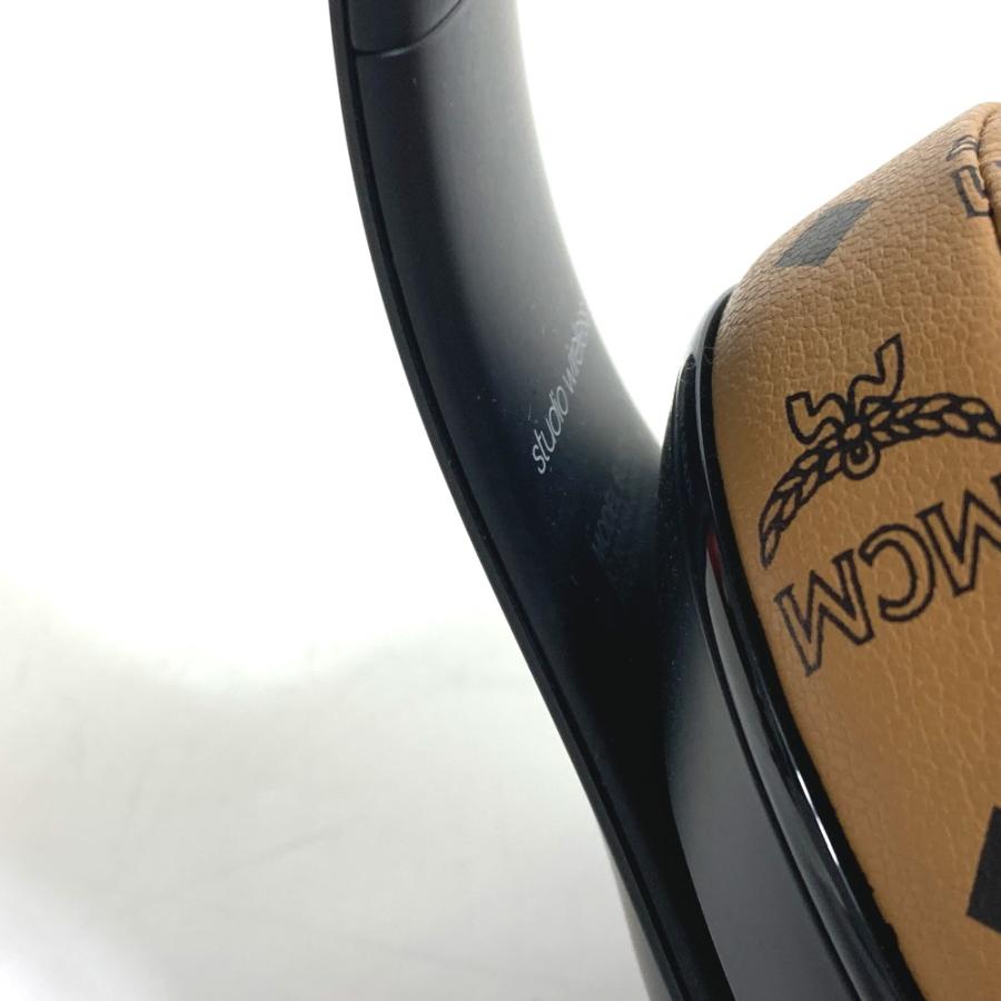MCM エムシーエム Beats ビーツ ワイヤレス ヘッドフォン ケース付き ロゴ ヴィセトス イヤフォン ヘッドフォン ブラウン メンズ【中古】の画像