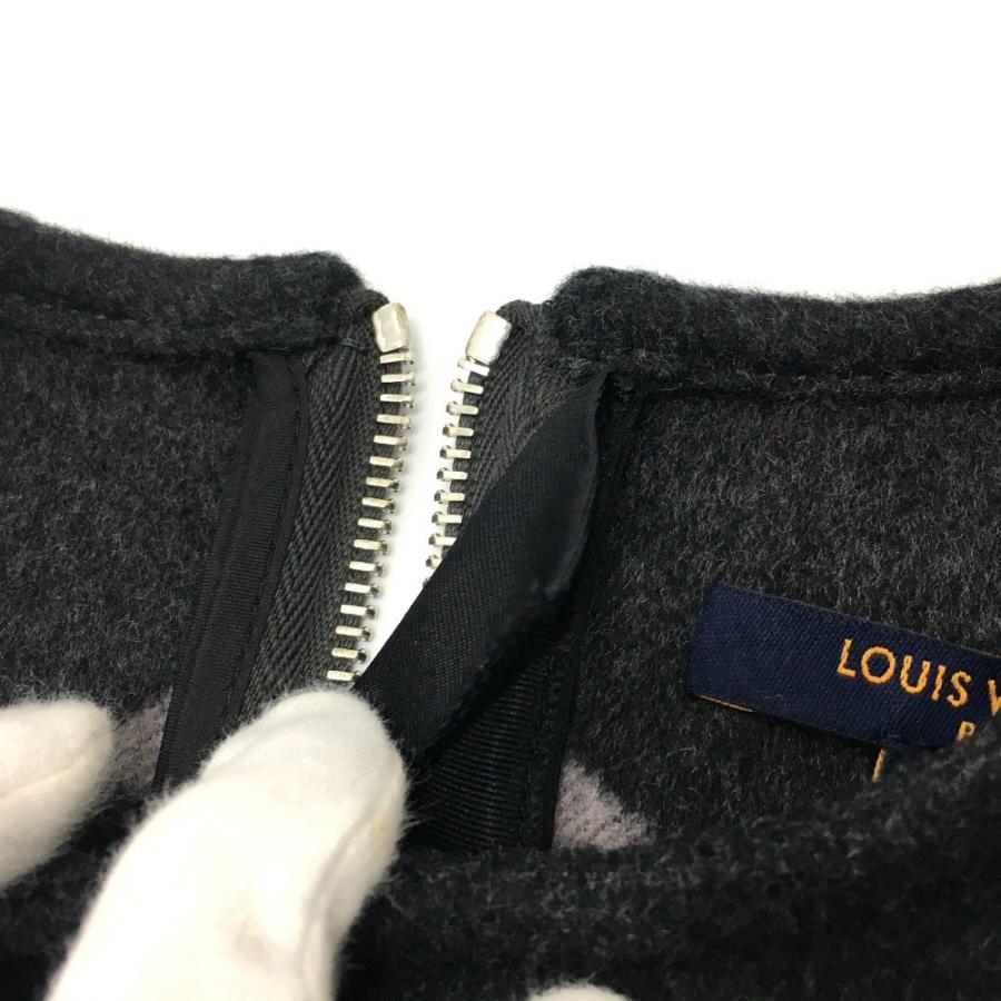 Louis Vuitton ルイヴィトン 1alb スリーブレスaライン ドレスイン ウィズマクロモノグラム ワンピース グレー レディース 未使用 中古 159 リファレンス コレクション 通販 Yahoo ショッピング