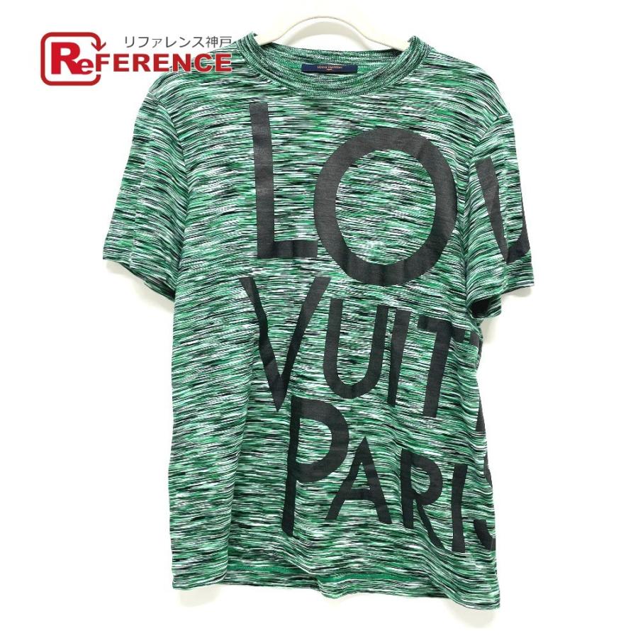 LOUIS VUITTON ルイヴィトン ヴァージルアブロー ビッグロゴ ギャラクシー Tシャツ 半袖Ｔシャツ メンズ グリーン  :150418-19802-5:リファレンス コレクション - 通販 - Yahoo!ショッピング