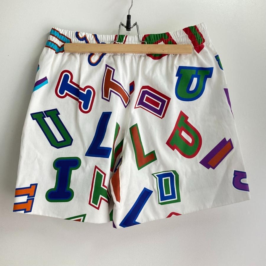 LOUIS VUITTON ルイヴィトン 1A90T NBA プリンテッド バスケットボール ショーツ ショート パンツ コットン マルチ