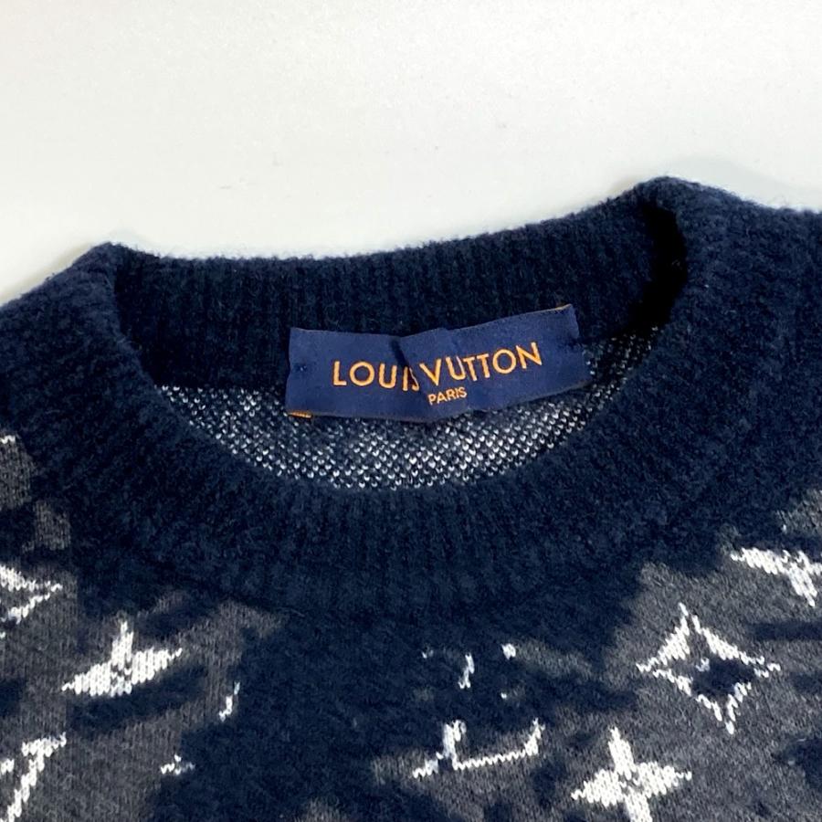 LOUIS VUITTON ルイヴィトン 1A96JT クルーネック ディストレスト