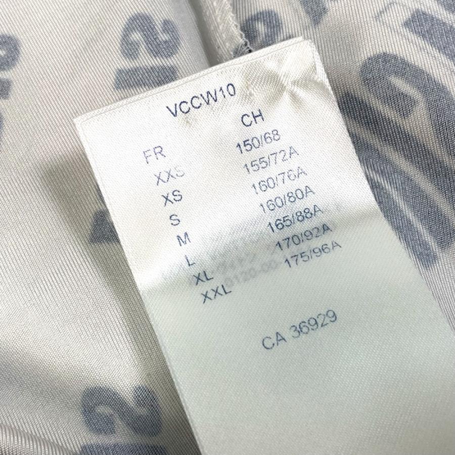 LOUIS VUITTON ルイヴィトン FLTS86  21SS  シグネチャー ロゴ ロングスリーブ 長袖シャツ レーヨン ホワイトベージュ レディース【中古】 | LOUIS VUITTON | 08