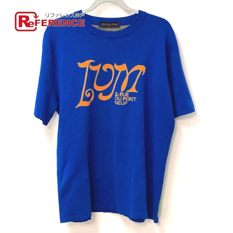 値下げ】ルイ・ヴィトン 21SS LVMインターシャ クルーネックニットT