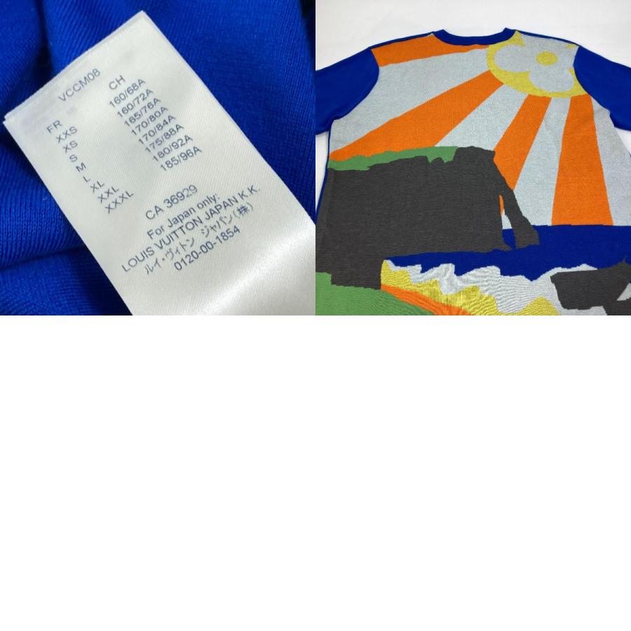 LOUIS VUITTON ルイヴィトン 21SS LVMインターシャ クルーネック