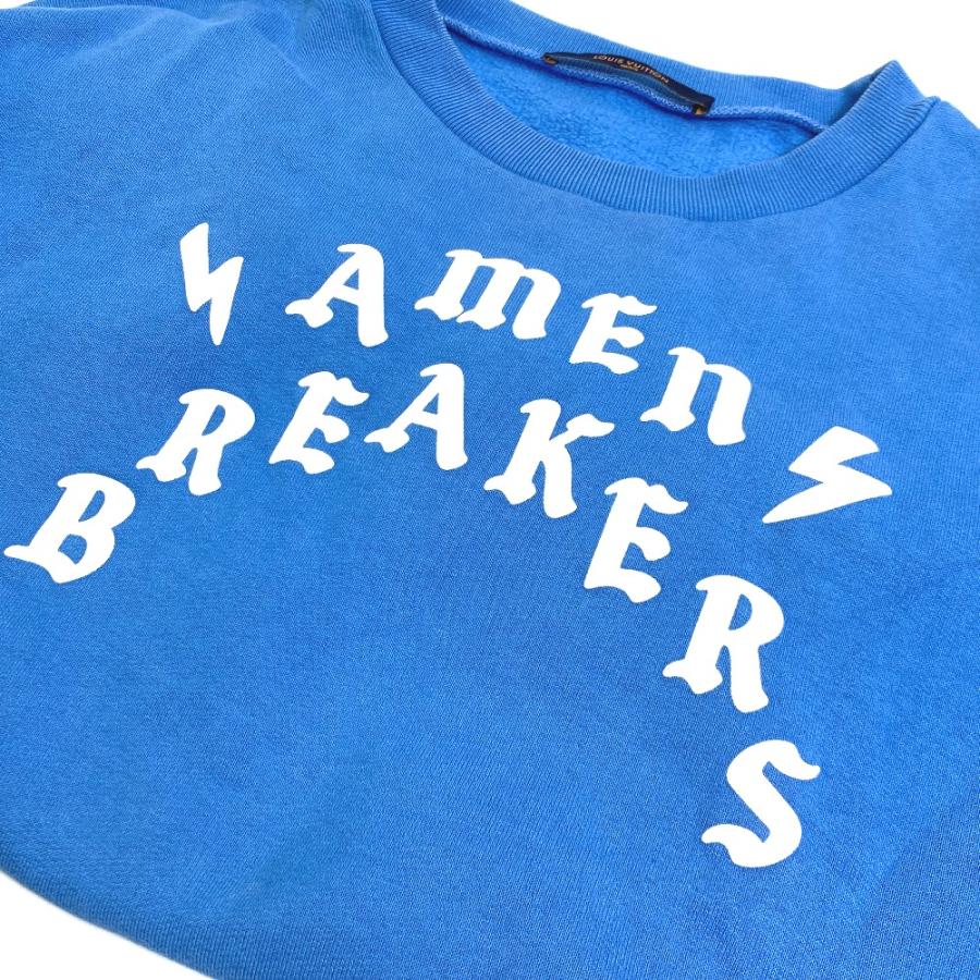 LOUIS VUITTON ルイヴィトン 22SS アーメンブレーカーズクルーネック スウェット アパレル トップス 長袖 トレーナー ブルー【中古】 | LOUIS VUITTON | 03